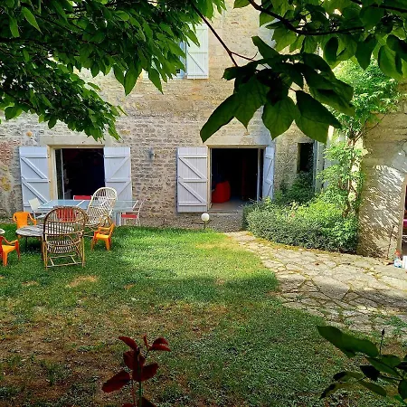 Maison Du Xveme Au Coeur Du Village Medieval Ferienhaus *